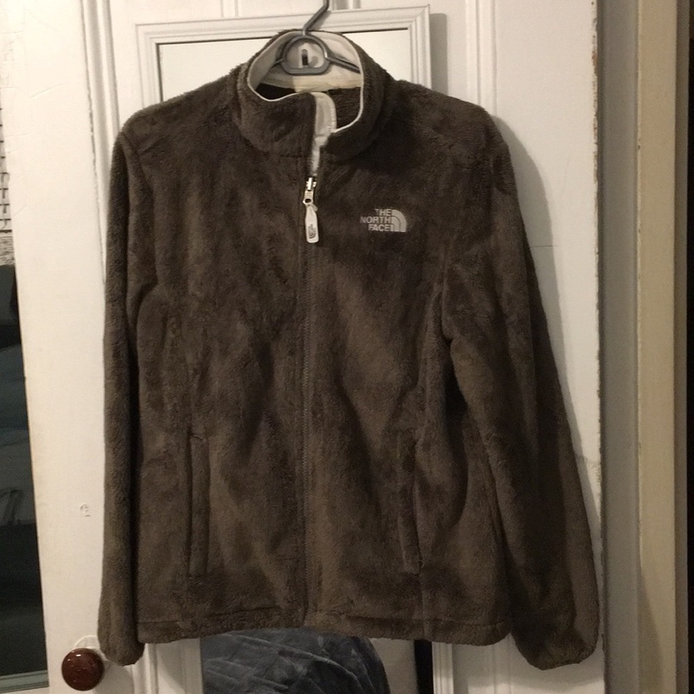 Brown North Face women’s jacket